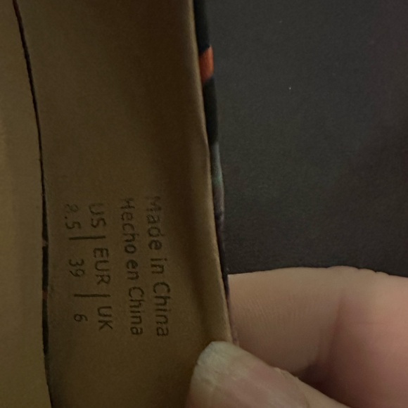 Spring Multicolor Leopard Print Heels in Orange, Pink & Teal - Picture 10 of 10